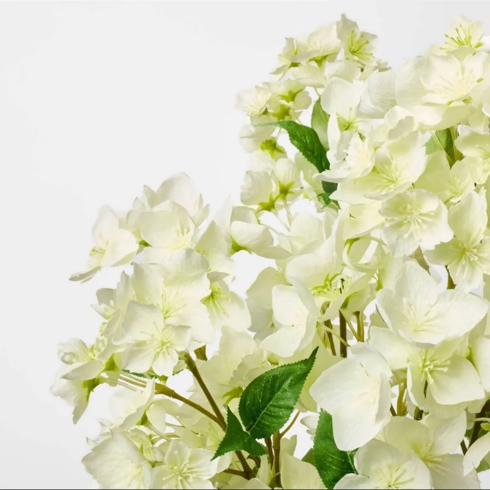 New Cream Hydrangea Arrangement w/ vase by Threshold™ designed with Studio McGee